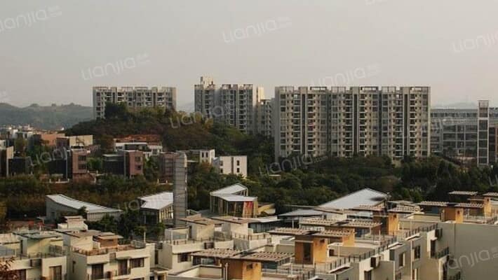 金地荔湖城公园上城外景图