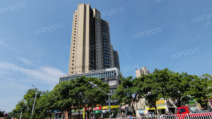 湖光月色外景图