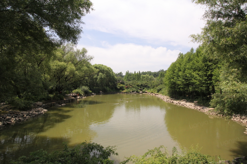 济南蓝石大溪地公园图片
