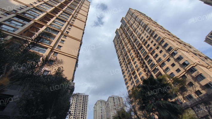 国福现代城荷花苑外景图