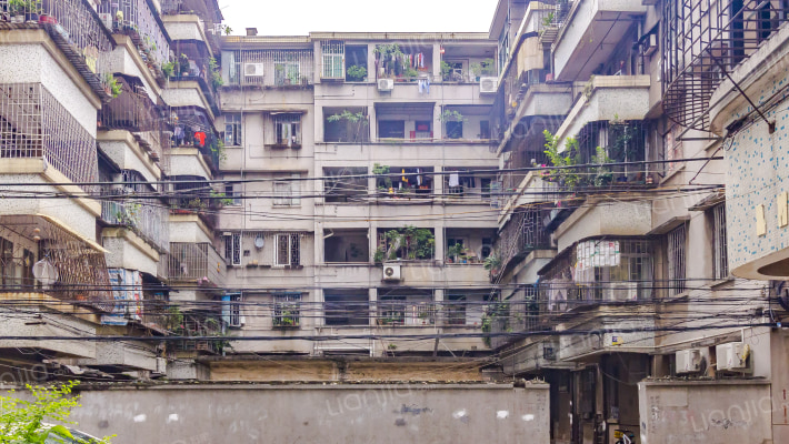 金城街小区外景图