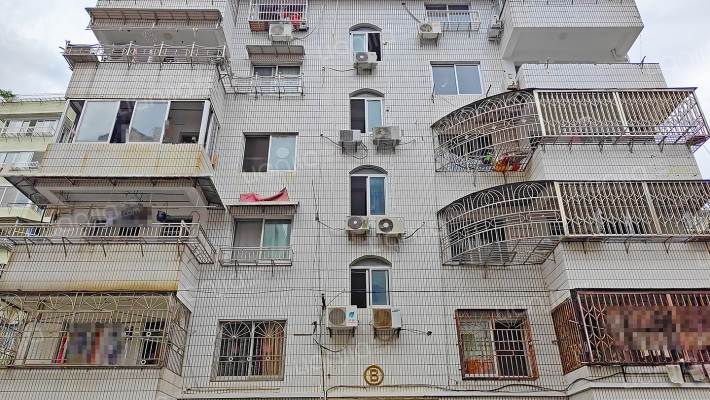 市二中教师宿舍外景图