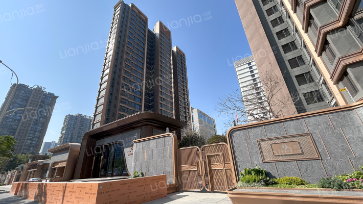 建发湖畔九境外景图