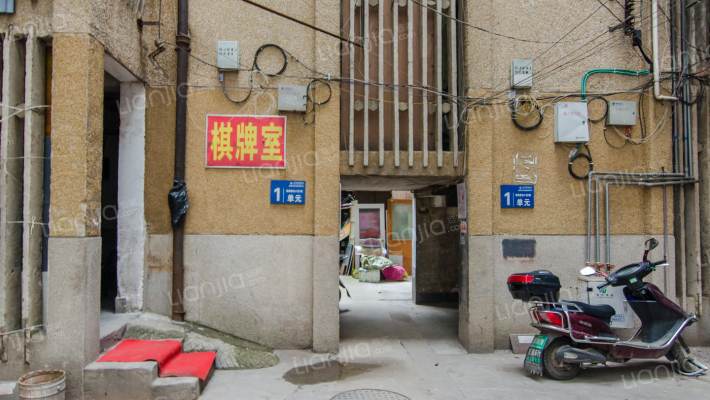 四纺宿舍小区外景图