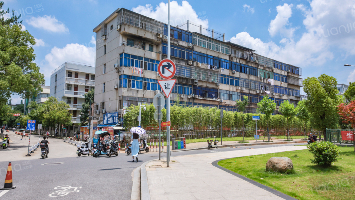 农大教工宿舍外景图