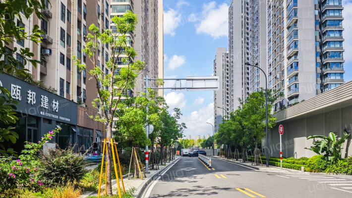 万科翡翠心湖外景图