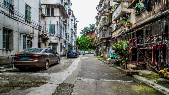 南宁市无线电三厂职工住宅小区外景图