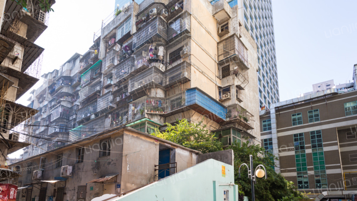 开元区政府宿舍外景图