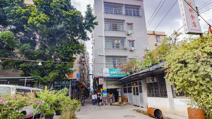 花地大道中招村新街外景图