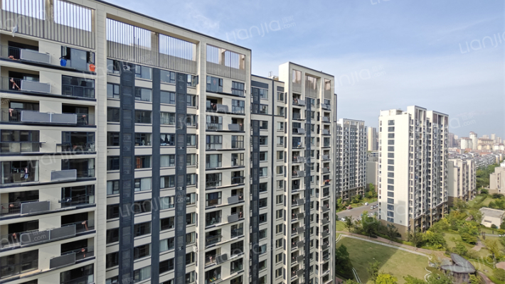 安庆中梁滨江壹号外景图