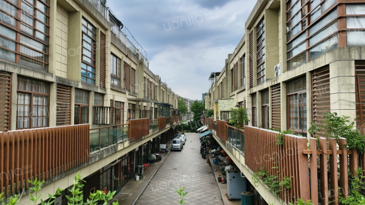 中国茶市外景图