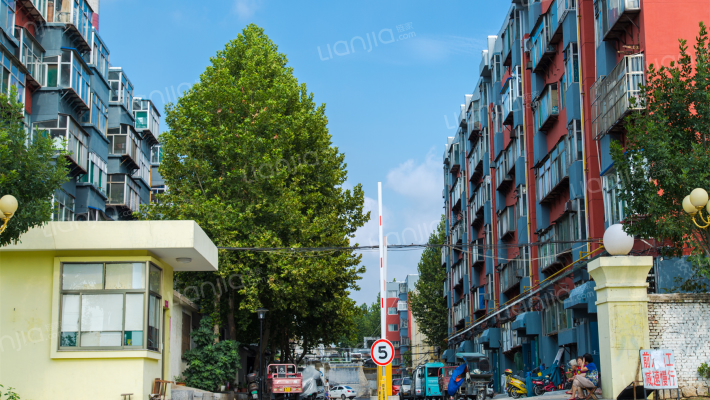 电厂生活区外景图
