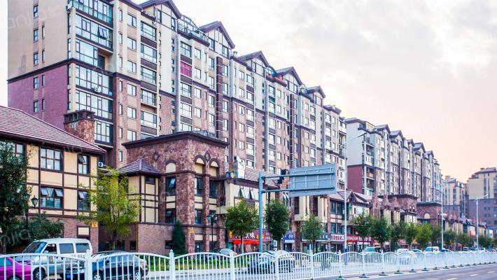 富力丹麦小镇外景图