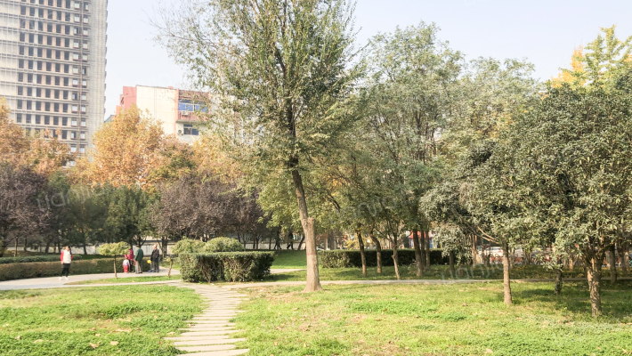 中国通讯服务住宅小区外景图