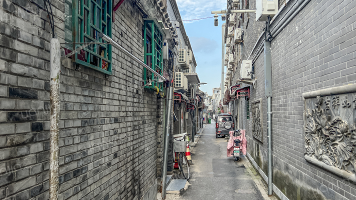 蔡家胡同外景图