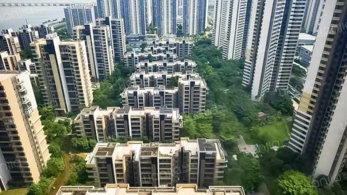 时代山湖海外景图