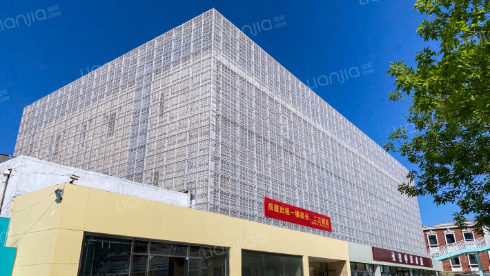 下河圈复兴门外外景图