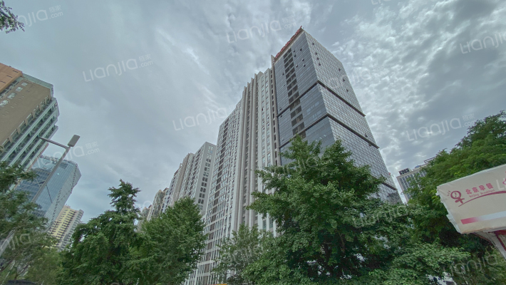 万达广场公寓西区外景图