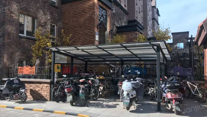 和平上河城外景图