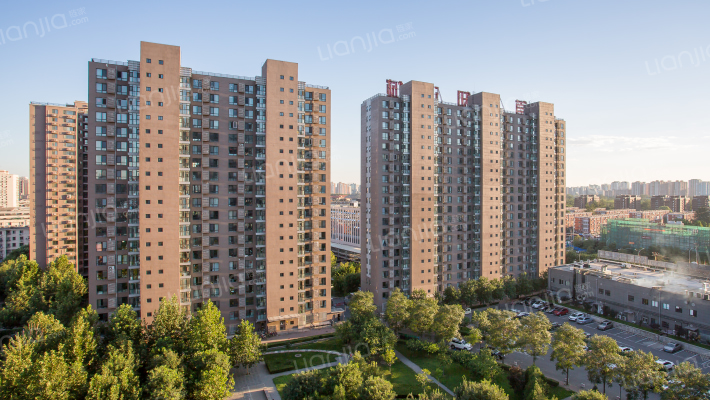 首开知语城外景图