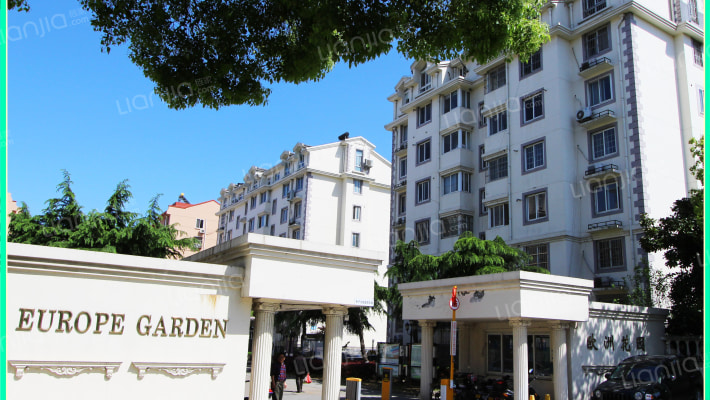 欧洲花园外景图