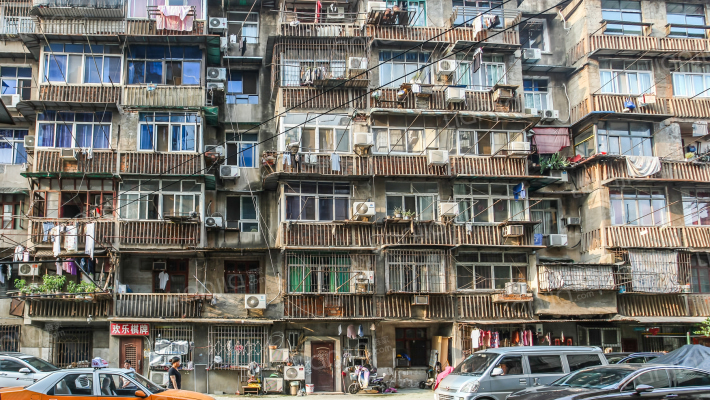 云架桥小区外景图