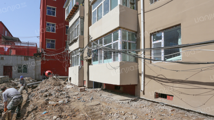 燃料公司宿舍外景图