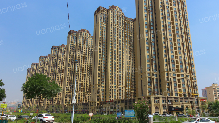 中海·河山郡外景图