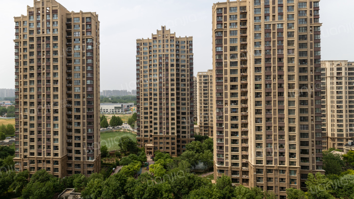 潮白河孔雀城春晓园外景图