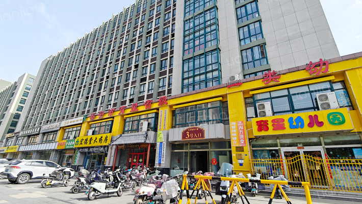 泰山龙河商贸大厦外景图