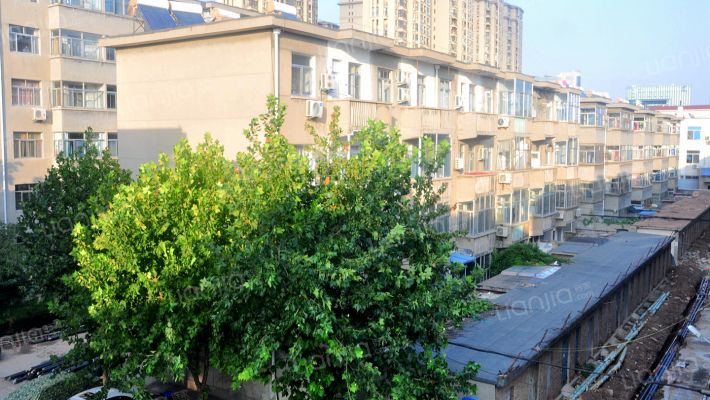 潍坊电业局爱国路宿舍区外景图