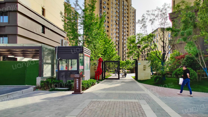 清凉灞柳外景图