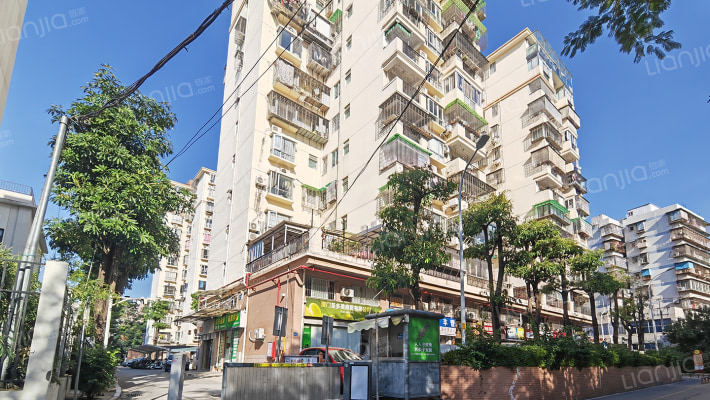 厦门造纸厂职工宿舍楼外景图