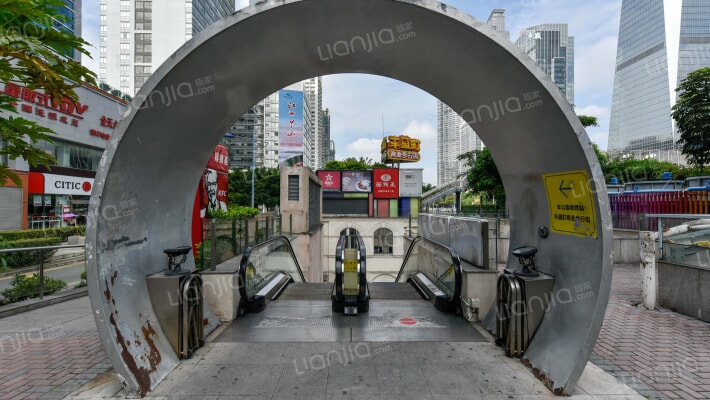 丰盛町地下阳光街外景图