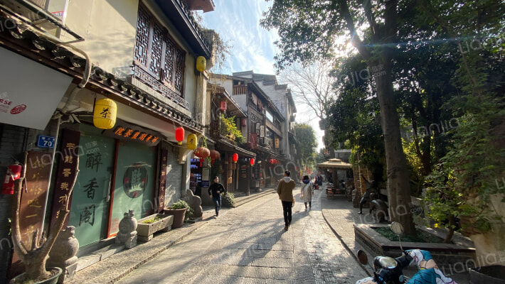 都正街詹王宫巷外景图