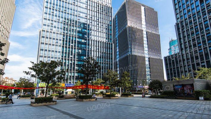 河西万达广场万达中心外景图