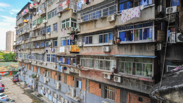 粮食部门宿舍(井冈山大道516号)外景图