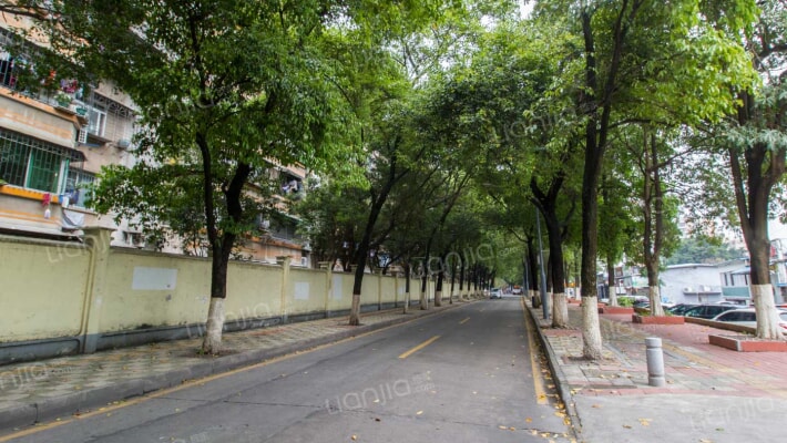 员村山顶建设局宿舍外景图