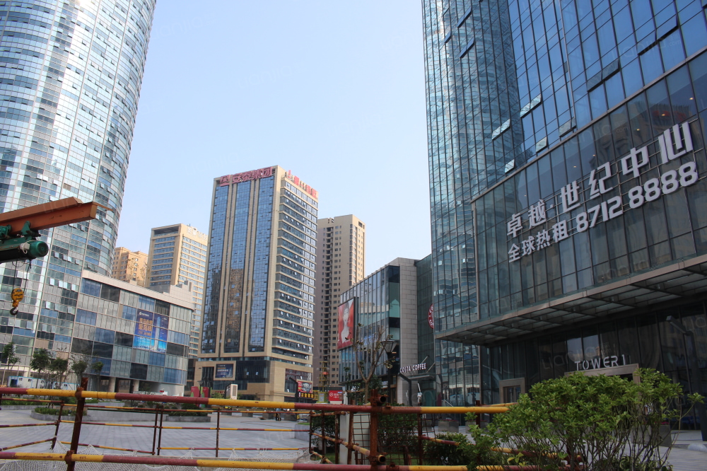 卓越世纪中心图片_卓越世纪中心实景图(青岛链家新房)