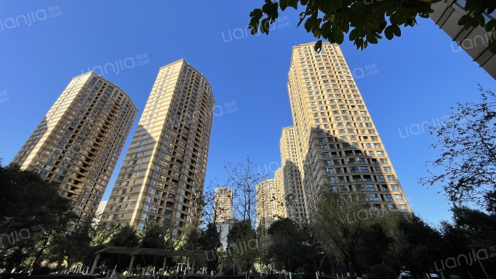 中豪华城花园外景图