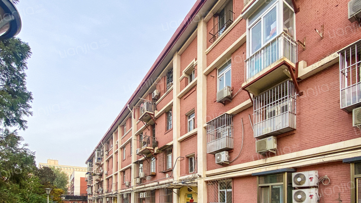 中纺宿舍南院外景图