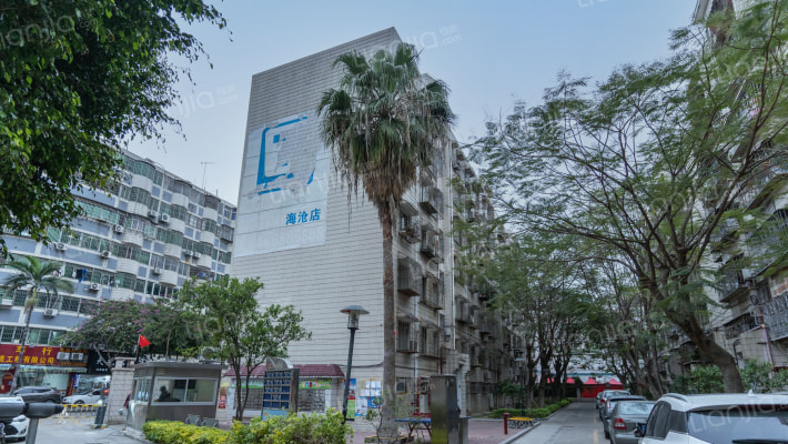 电厂宿舍小区外景图