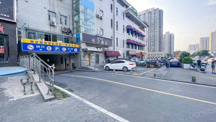 西安通信学院小区外景图