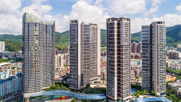 绿景虹湾外景图