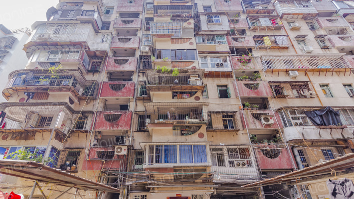 安淡新村外景图