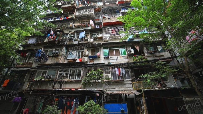 渣左新村外景图