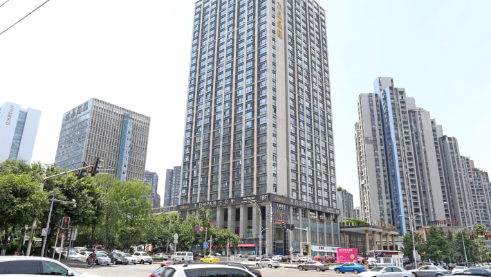 龙湖水晶星座外景图