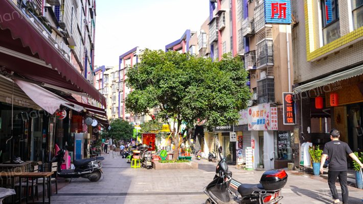 加加大商业街外景图