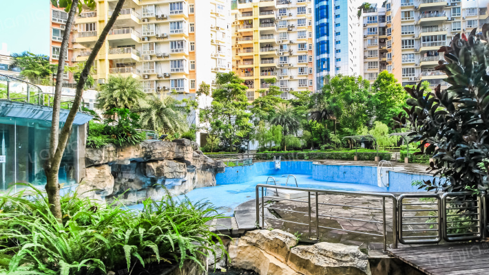 和实水榭花都外景图