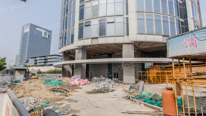 苏州新闻大厦工程生活区外景图